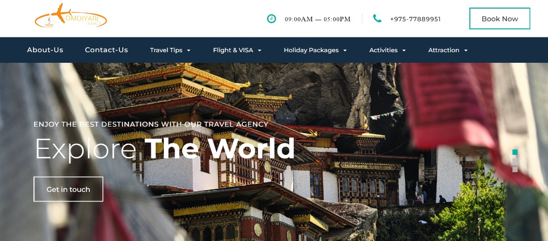 Travelling Website